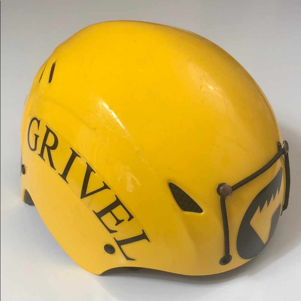 Yellow Climbing Helmet